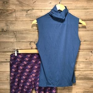 Herou Sleeveless Turtleneck Top